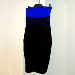 NWT Milly Italian Tech Strapless Dress